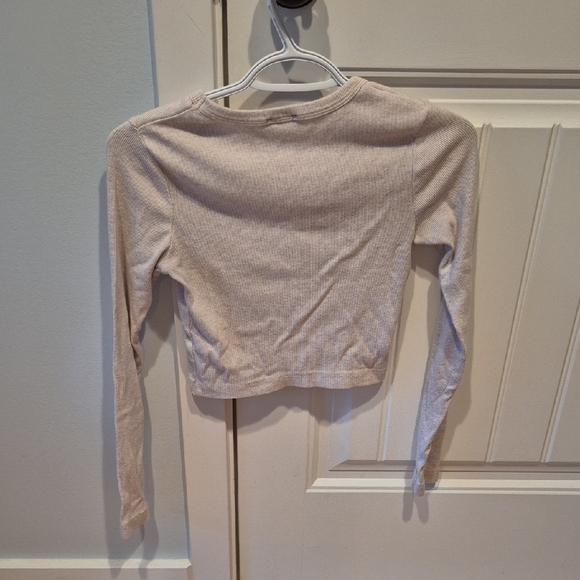 Dynamite Cream Long Sleeve Tee - Picture 3 of 3